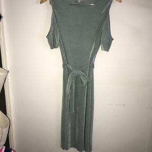 Cold shoulder dress